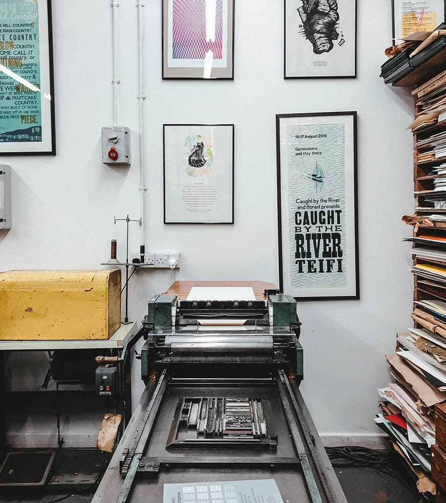 Showcase of premium printing services